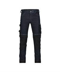 201084 Dassy® Kyoto stretch jeans arbejdsbukser med knælommer